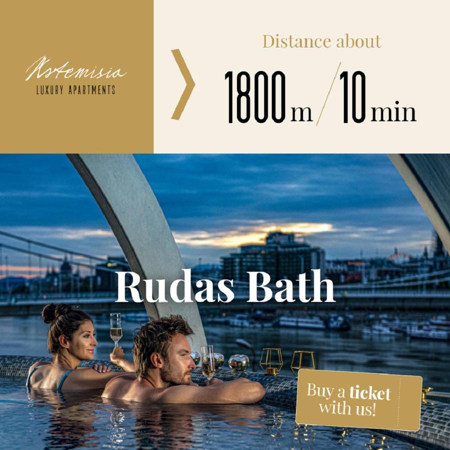 בודפשט Artemisia Luxury Apartments Balcony מראה חיצוני תמונה