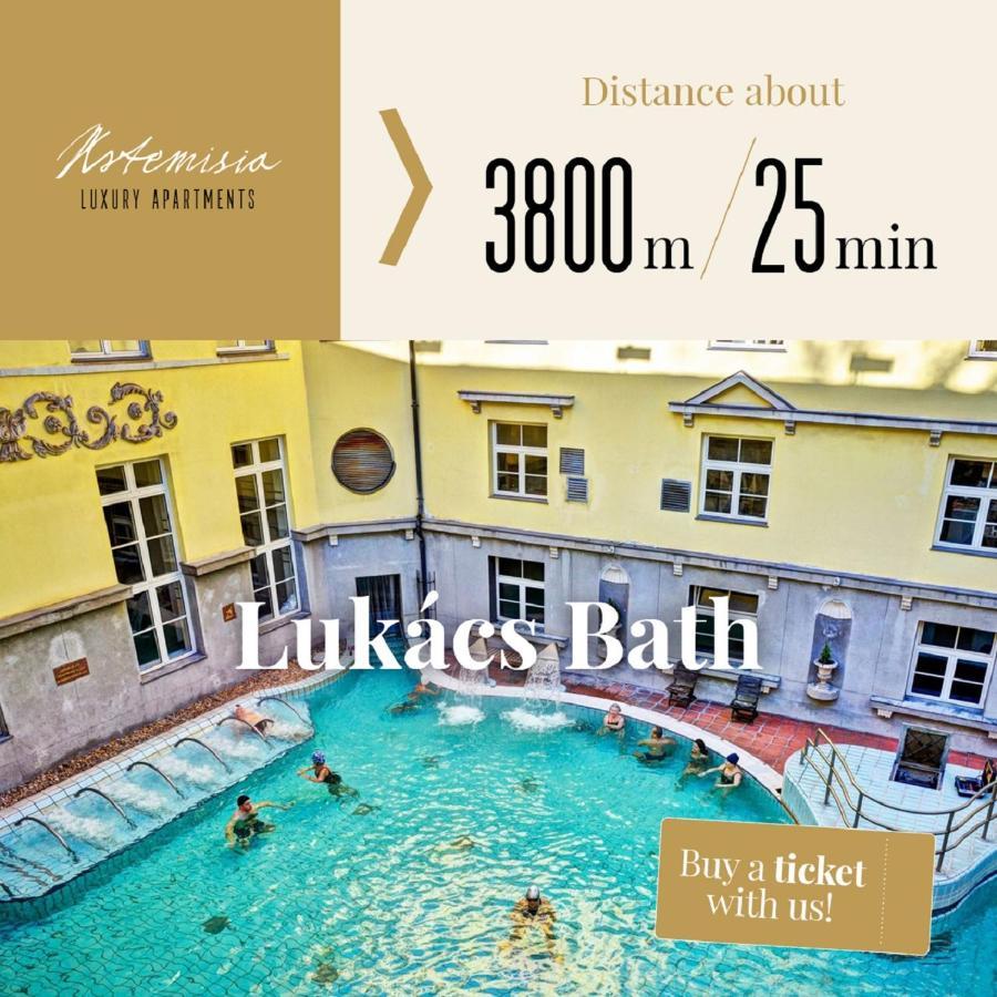 בודפשט Artemisia Luxury Apartments Balcony מראה חיצוני תמונה